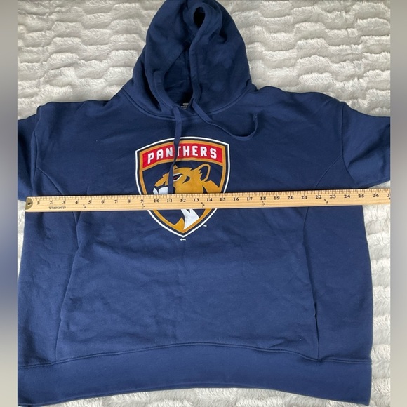 Florida Panthers  Fanatics Youth XL Blue Hoodie Drawstring NHL New Without Tags - Picture 6 of 10